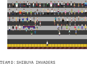 SHIBUYA INVADER